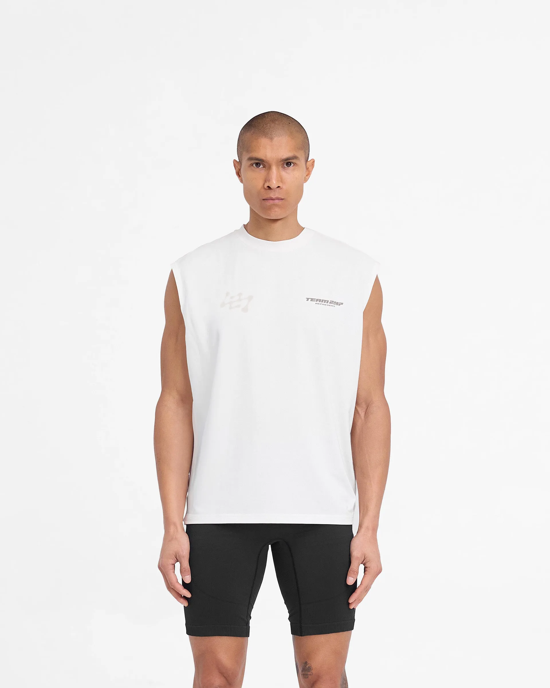 247 Future Terrains Oversized Tank - Flat White