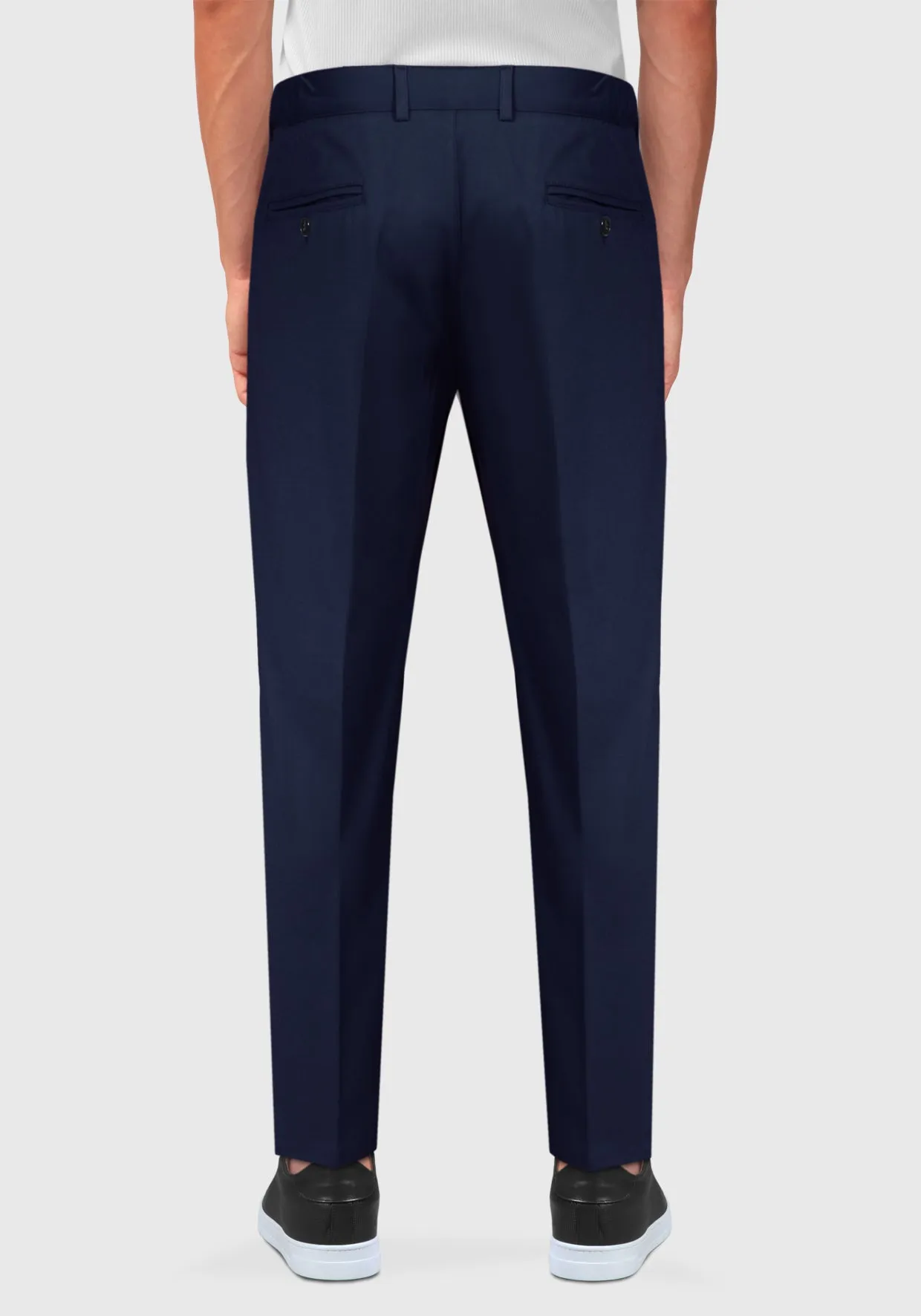 Abito mezzo Petto pantalone con elastici laterali - Blue Navy