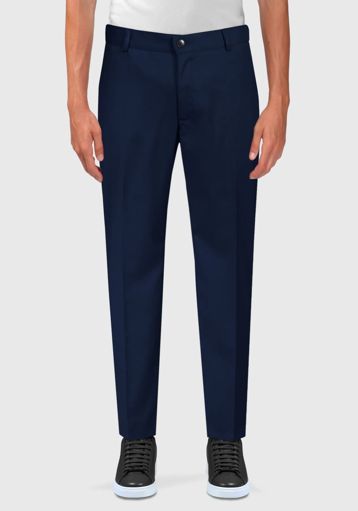 Abito mezzo Petto pantalone con elastici laterali - Blue Navy