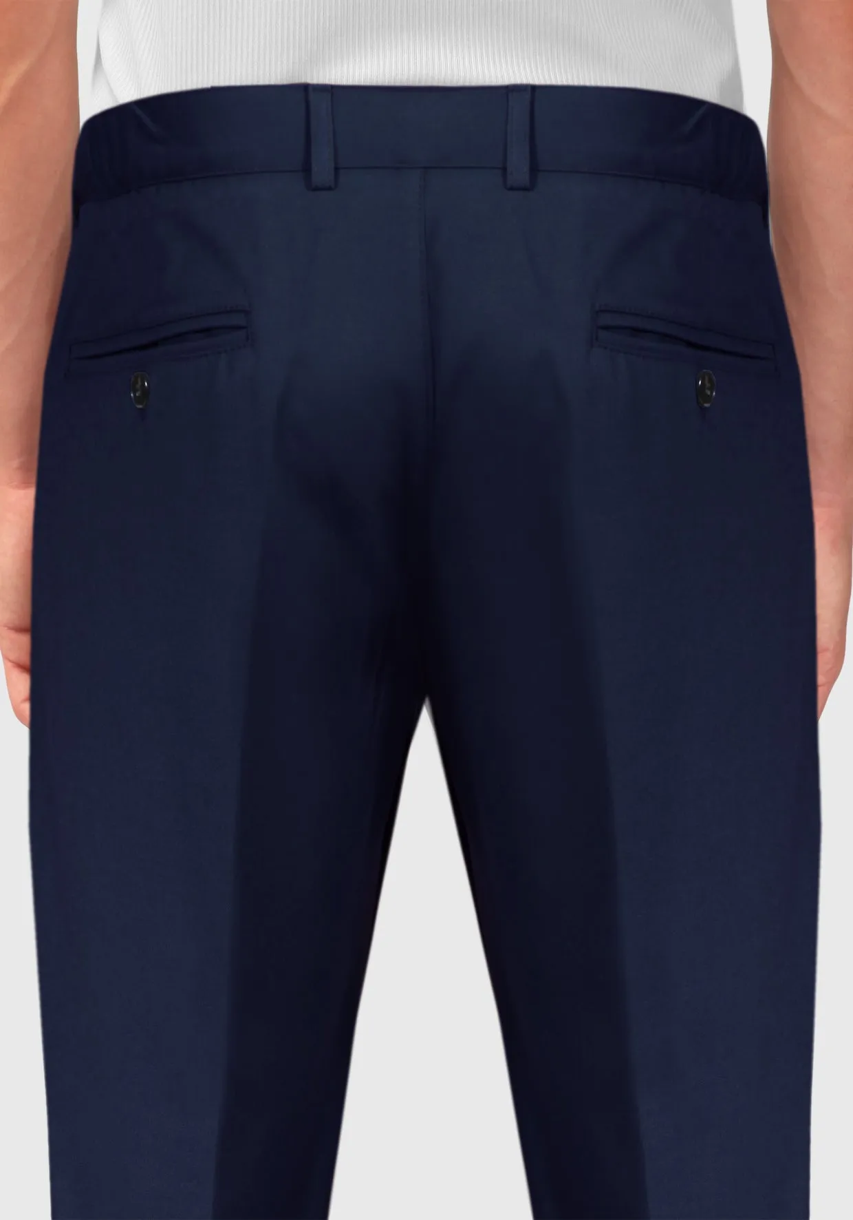 Abito mezzo Petto pantalone con elastici laterali - Blue Navy