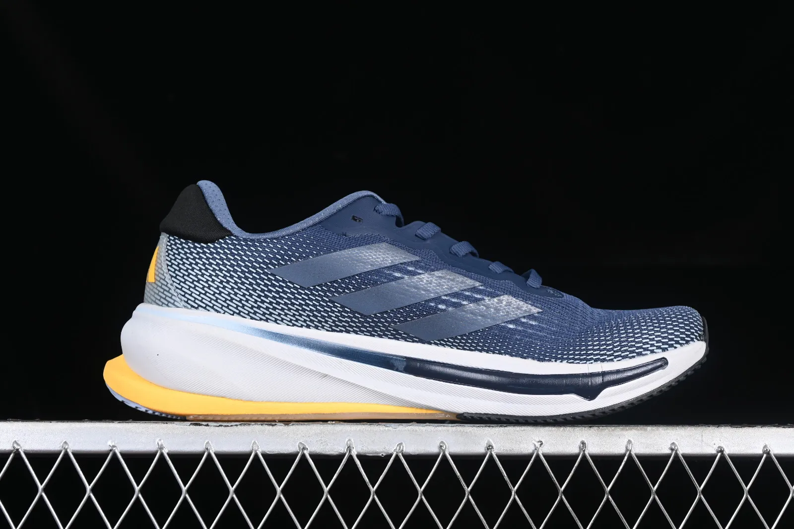 Adidas Supernova Rise Navy Blue Cloud White Yellow IG5847