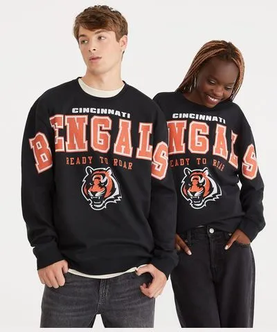 Aeropostale Cincinnati Bengals Crew Sweatshirt