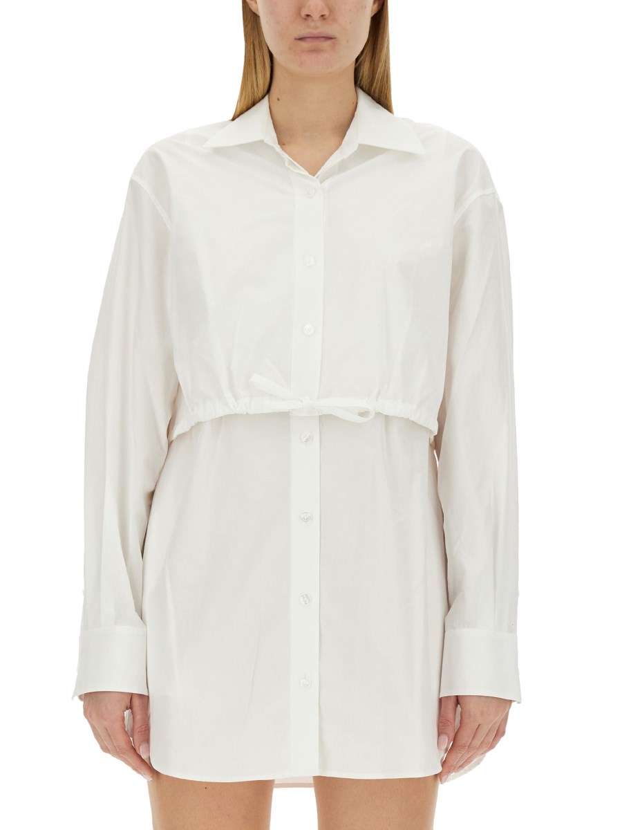 ALEXANDERWANG.T    COTTON SHIRT DRESS