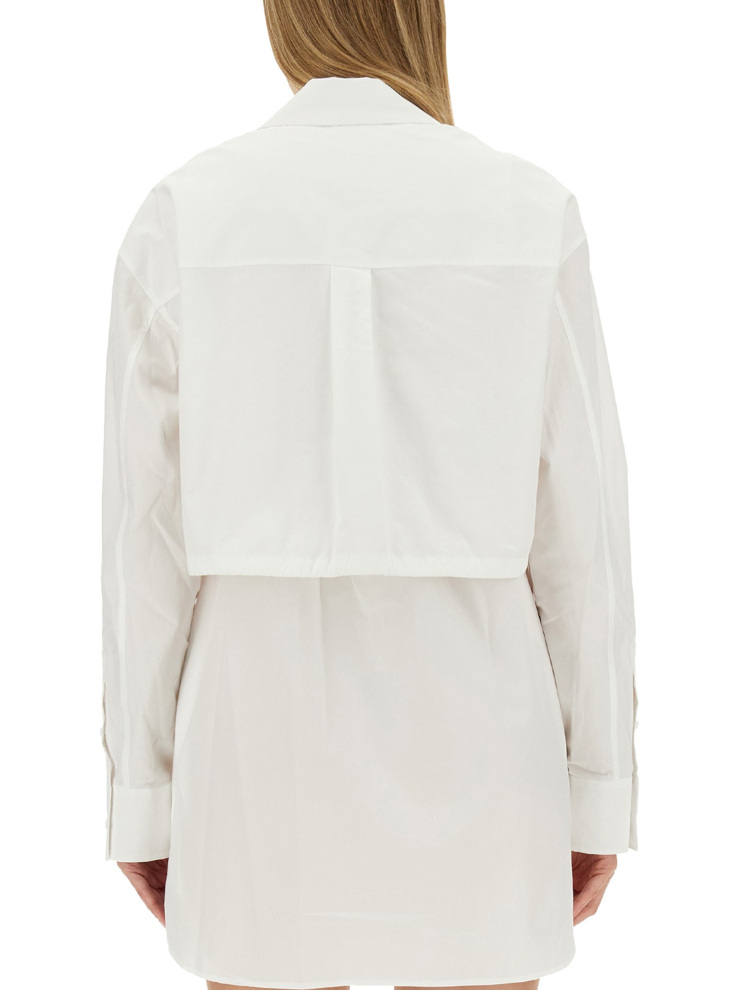 ALEXANDERWANG.T    COTTON SHIRT DRESS