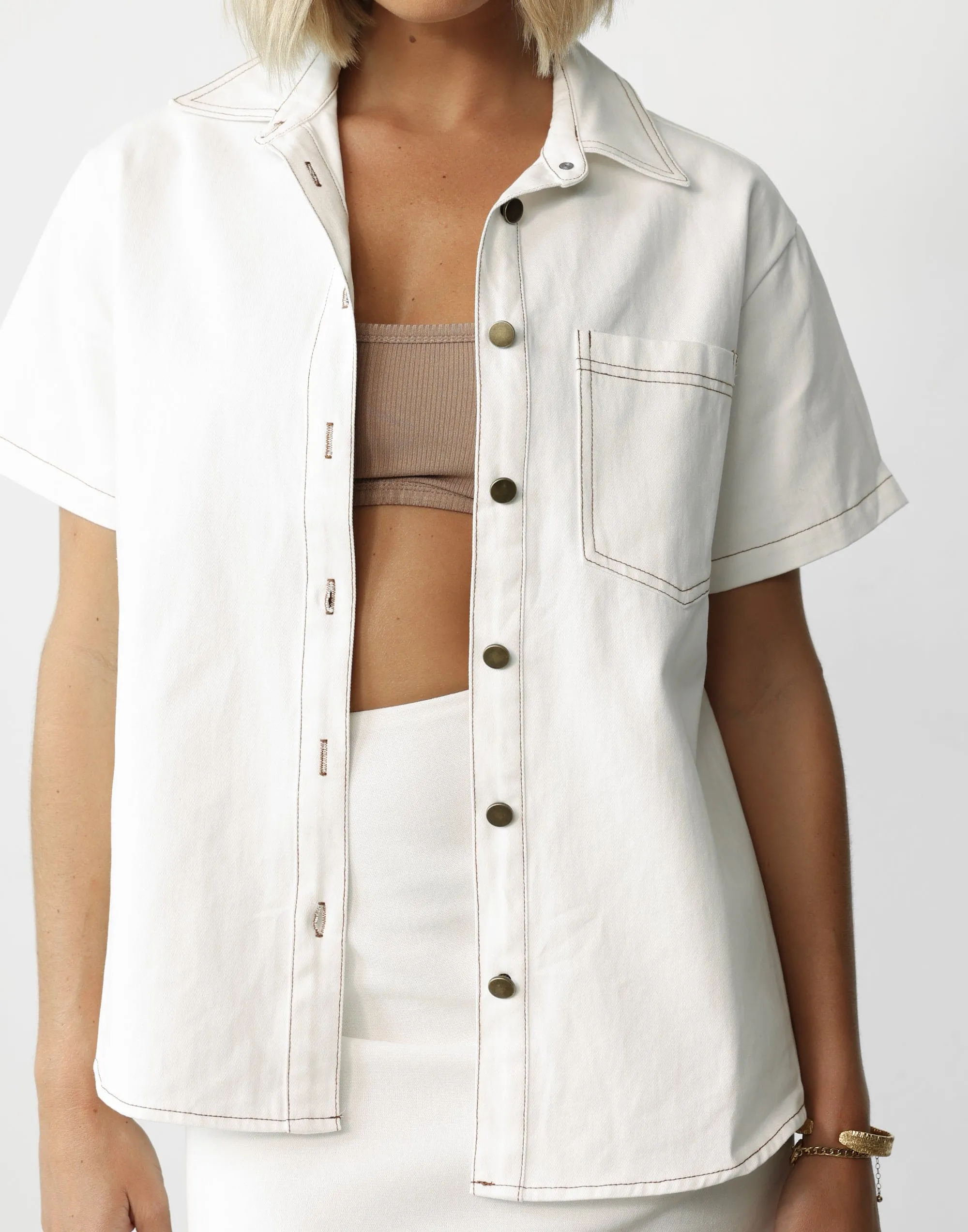 Aliyana Shirt (White)