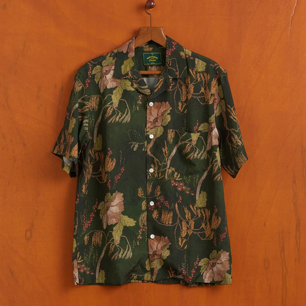 Ambar Botanic S/S Vacation Shirt - Green