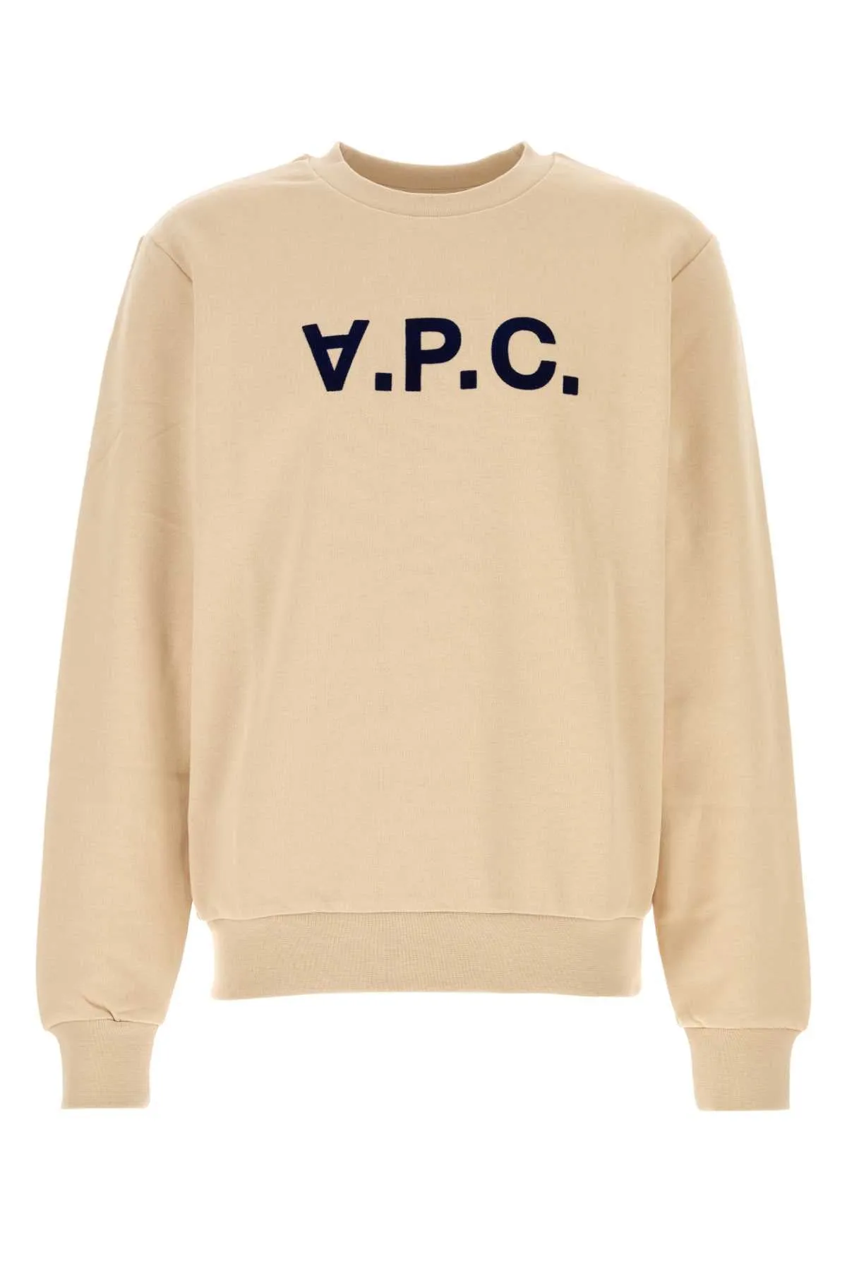 A.P.C. Beige Cotton Sweatshirt