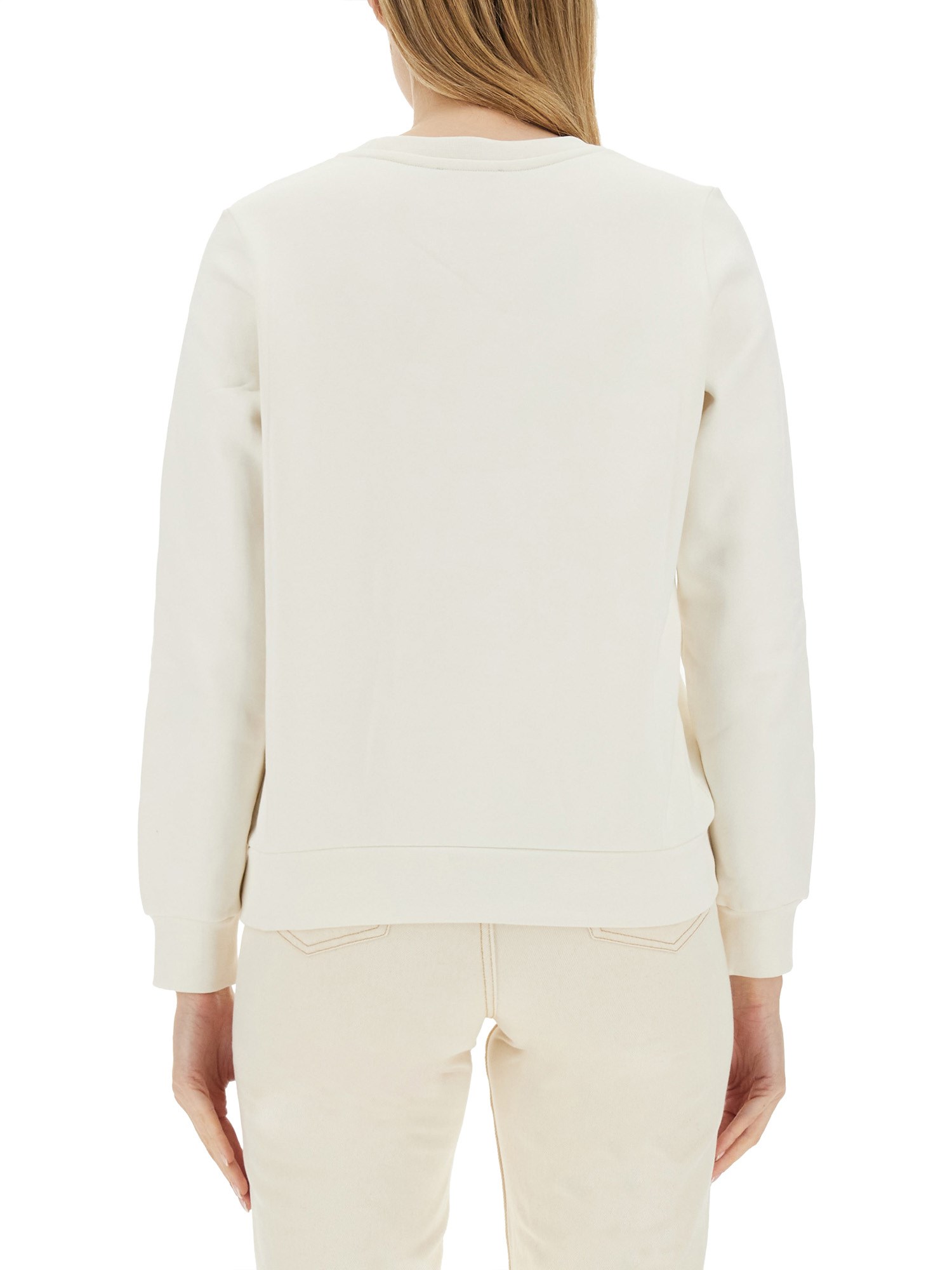 A.P.C.    COTTON SWEATSHIRT WITH LOGO