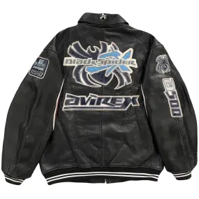 Avirex Leather Varsity Jacket