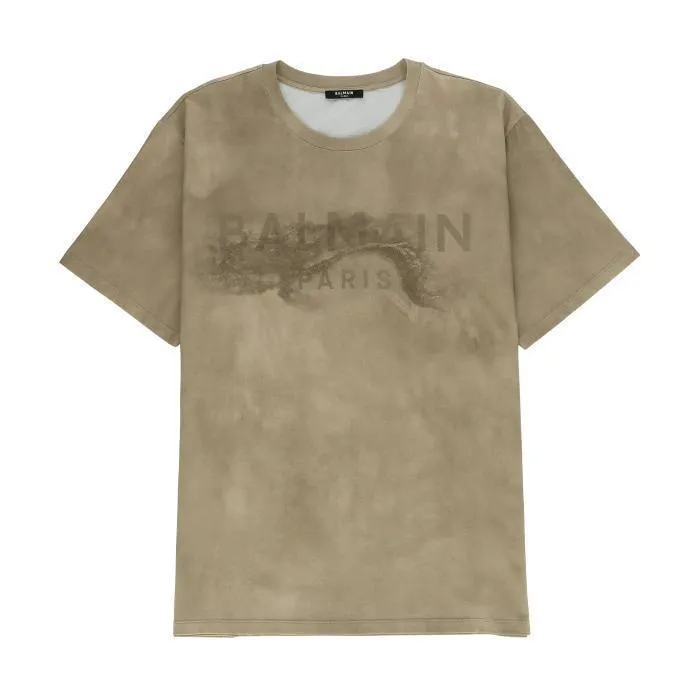 BALMAIN  |Crew Neck Unisex Street Style U-Neck Plain Cotton