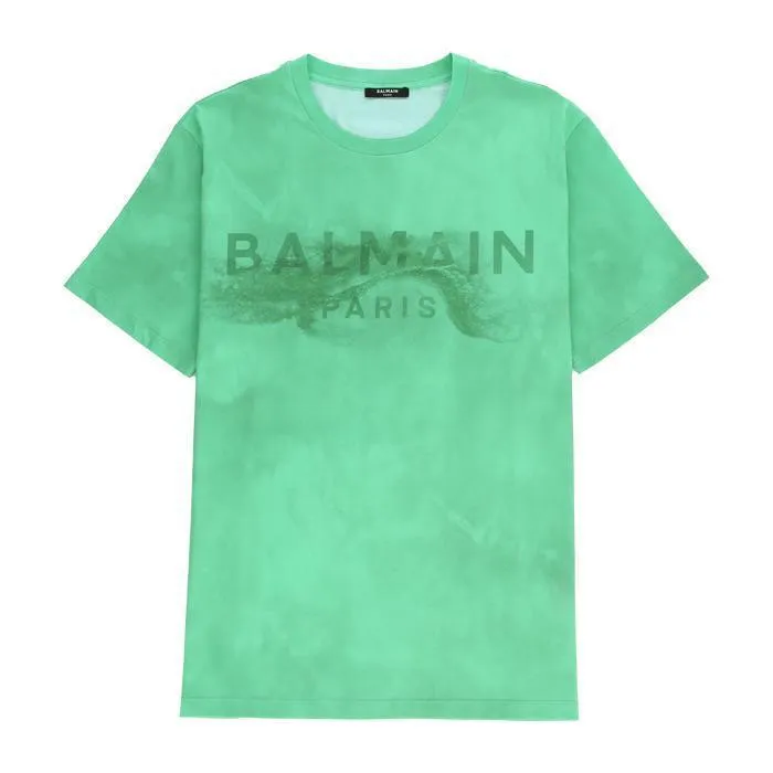 BALMAIN  |Crew Neck Unisex Street Style U-Neck Plain Cotton