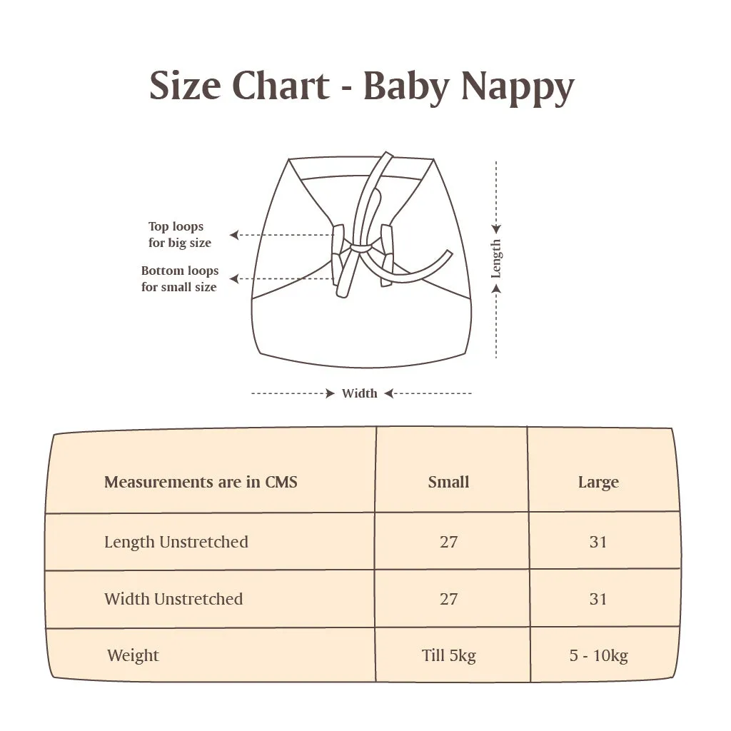 BASIC Cotton Nappy - Sea Saga