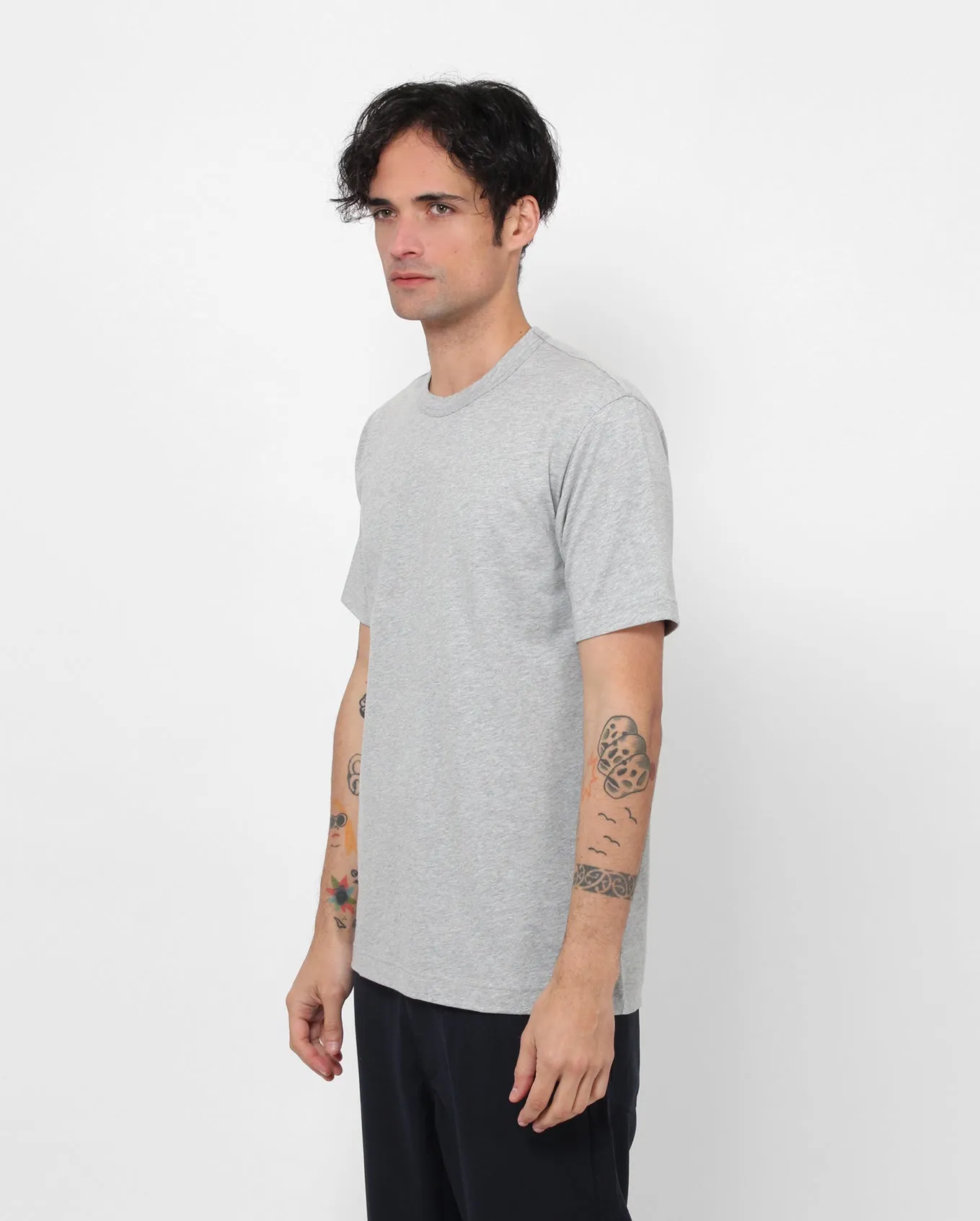 BASIC TEE T2PLA  / GREY