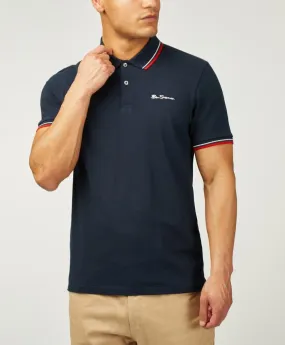 Ben Sherman Signature Pique Polo Shirt Dark Navy