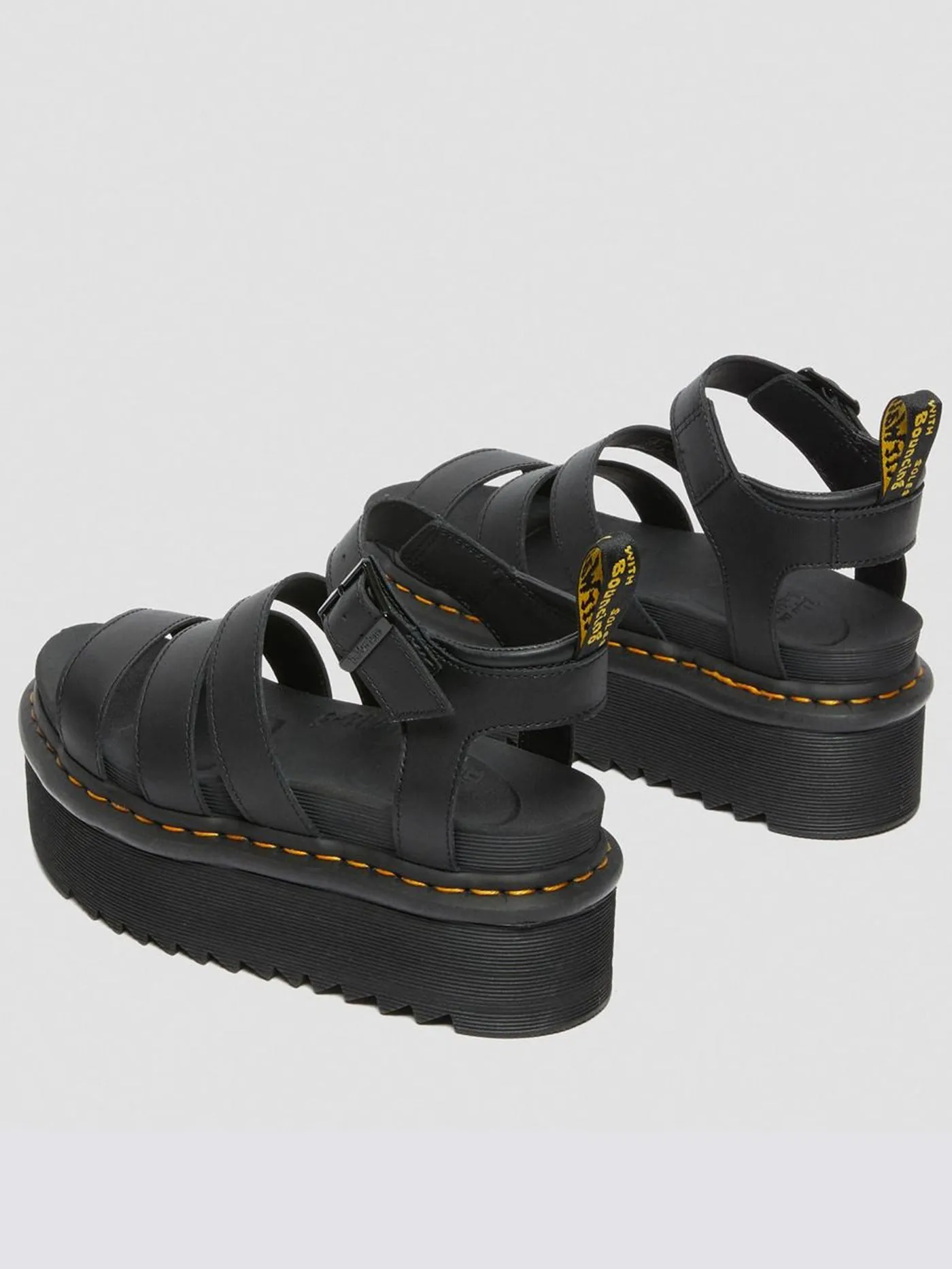 Blaire Quad Hydro Black Sandals