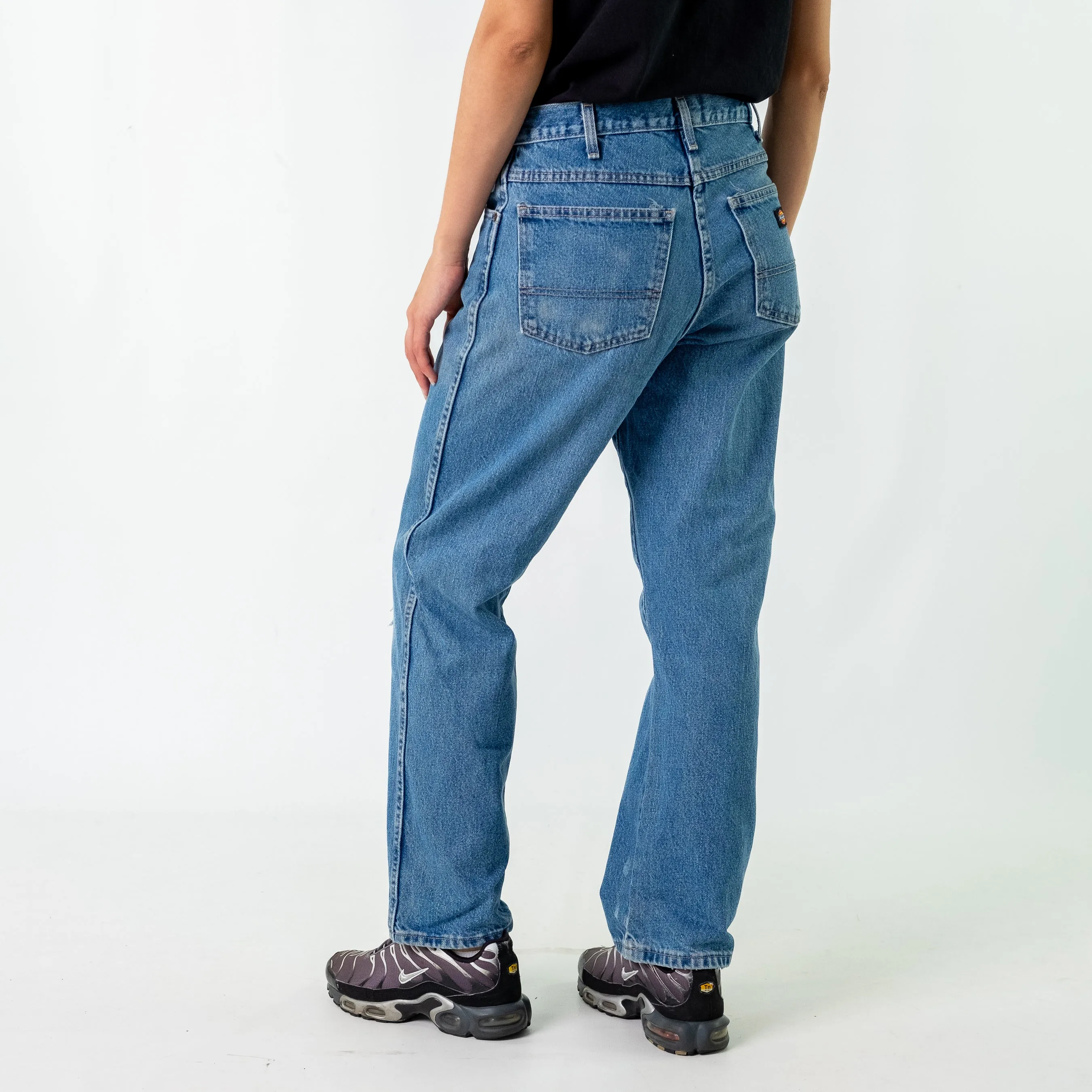 Blue y2ks Dickies Denim Carpenter Jeans Baggy Pants (31x30)