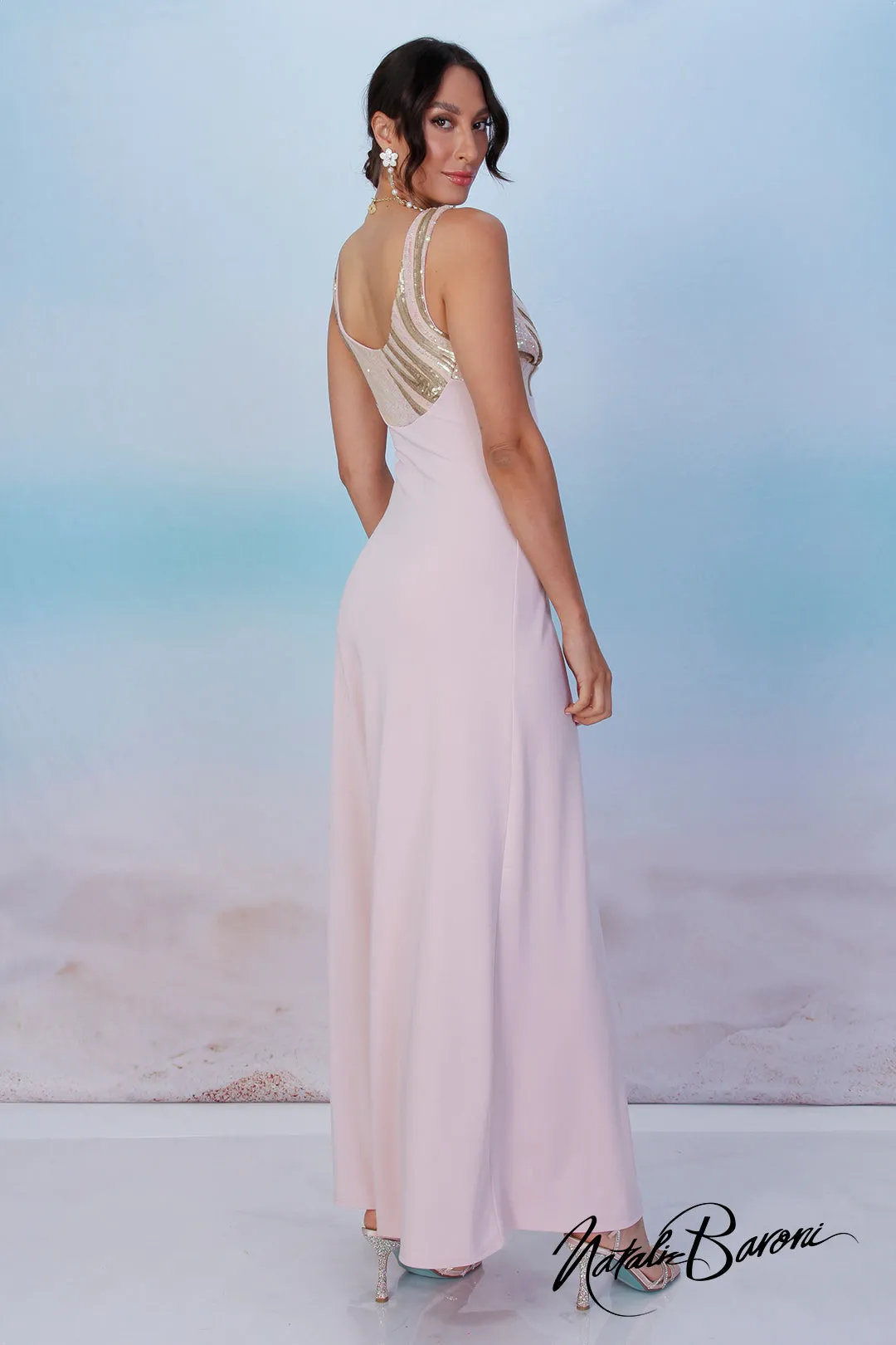 Blush Long Dress - La Scala