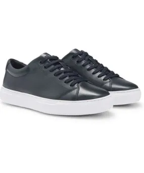 Boss Nappa-leather trainers with branded counter