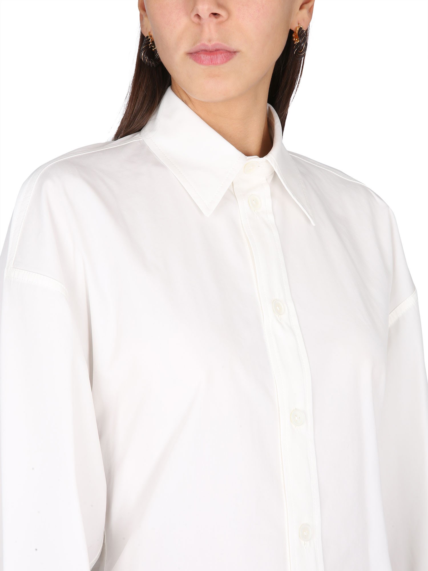 BOTTEGA VENETA    COMPACT COTTON SHIRT