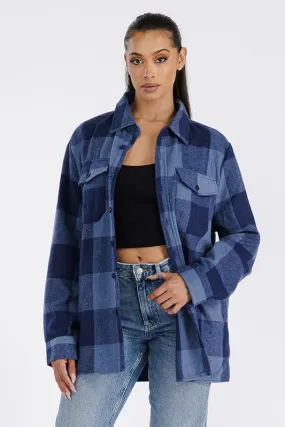 Boyfriend Oversized Soft Flannel Shacket