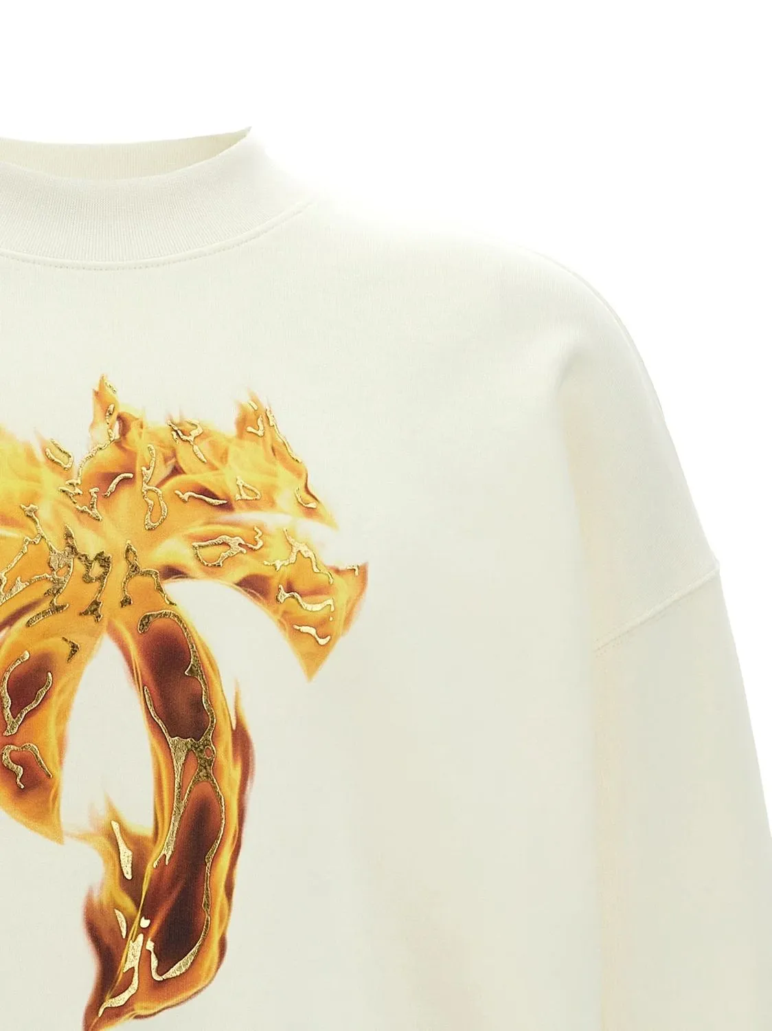 BURNING PALM OVERSIZED SWEAT