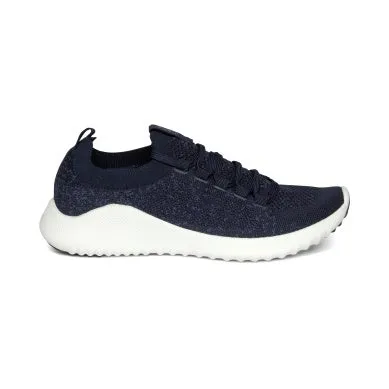  Carly Lace Up Sneaker in Navy  