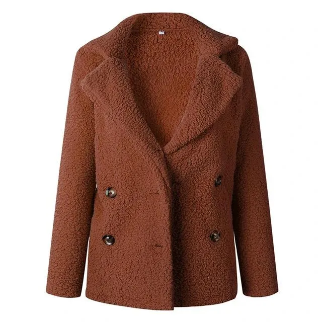 Casual Teddy Coat