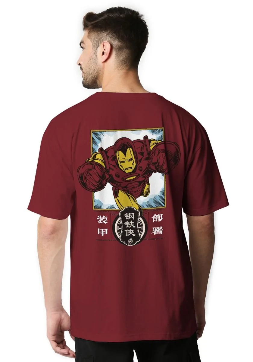 Chibby Ironman Oversized T-Shirt