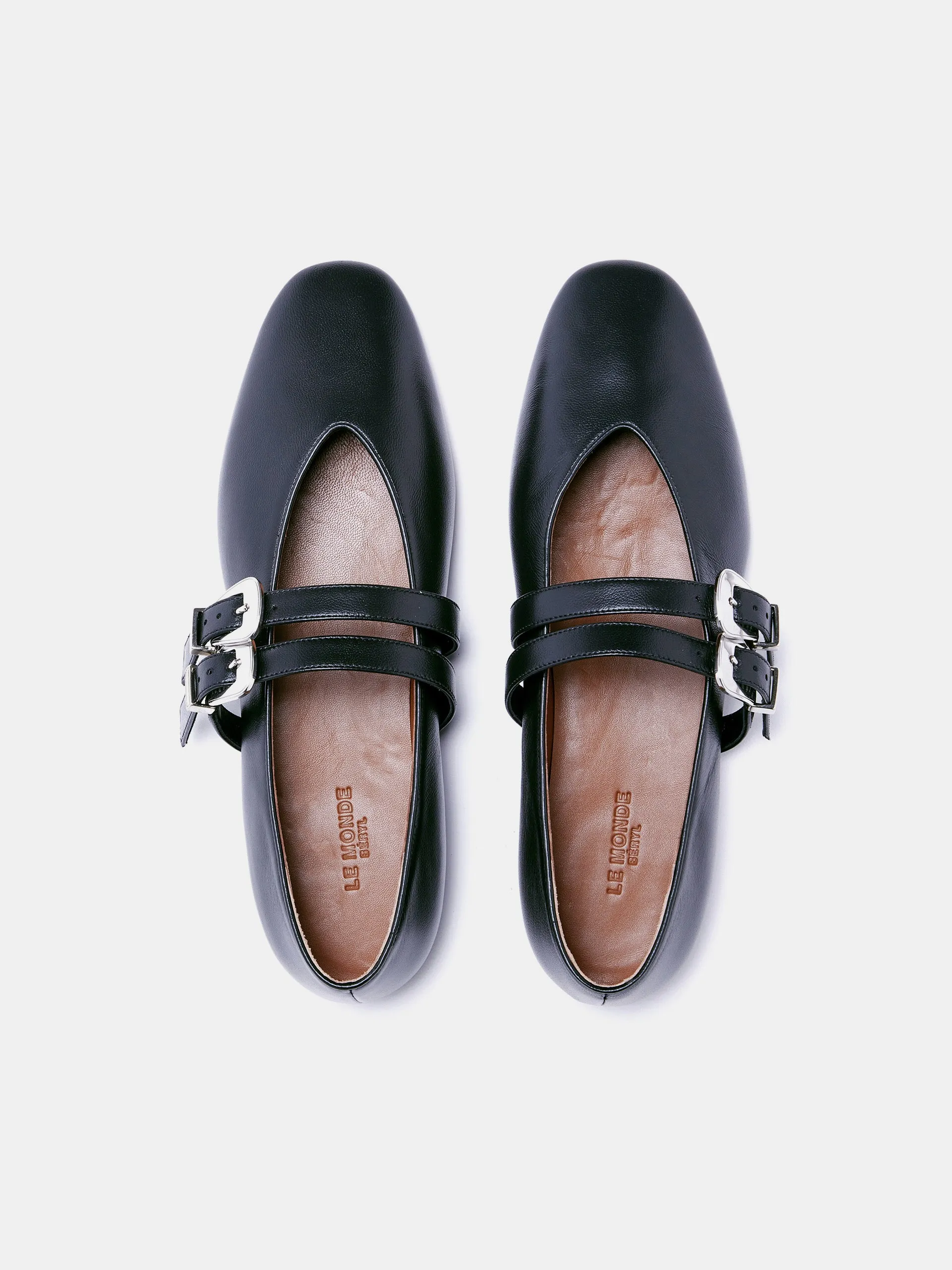 Claudia Slipper / Black Leather