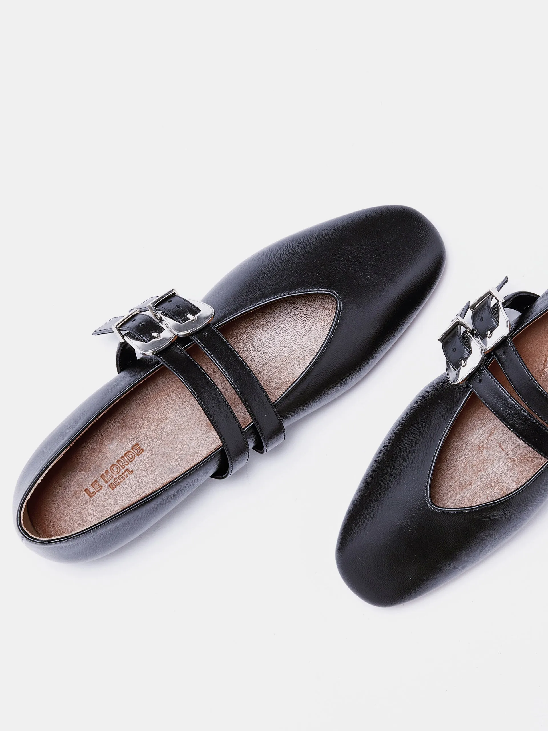 Claudia Slipper / Black Leather