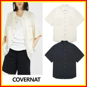 COVERNAT  |Street Style Cotton Short Sleeves Polos