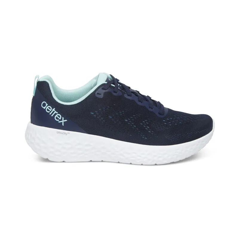  Danika Arch Support Sneaker in Navy  