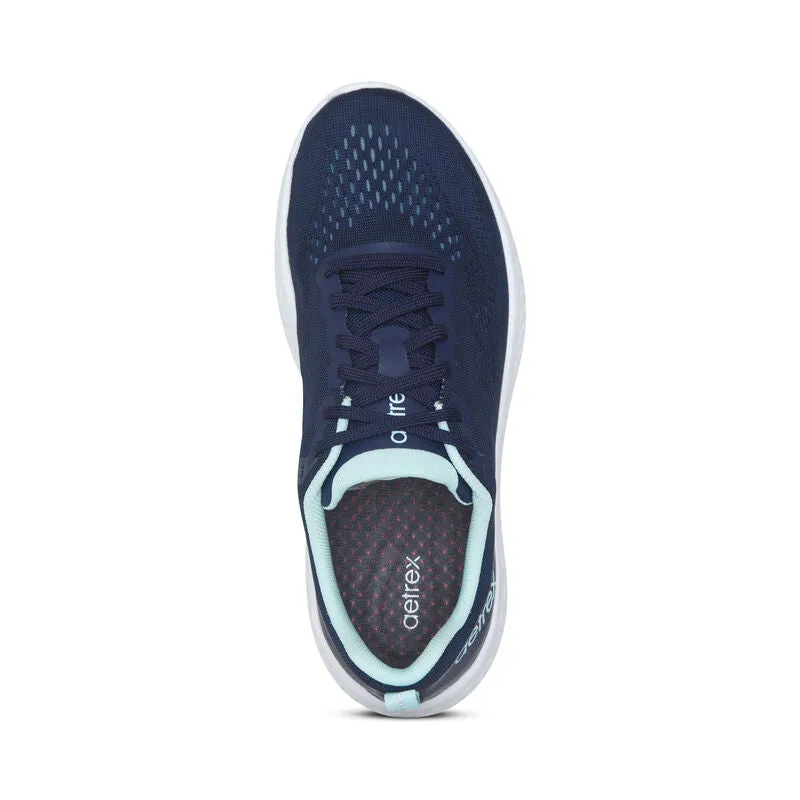  Danika Arch Support Sneaker in Navy  