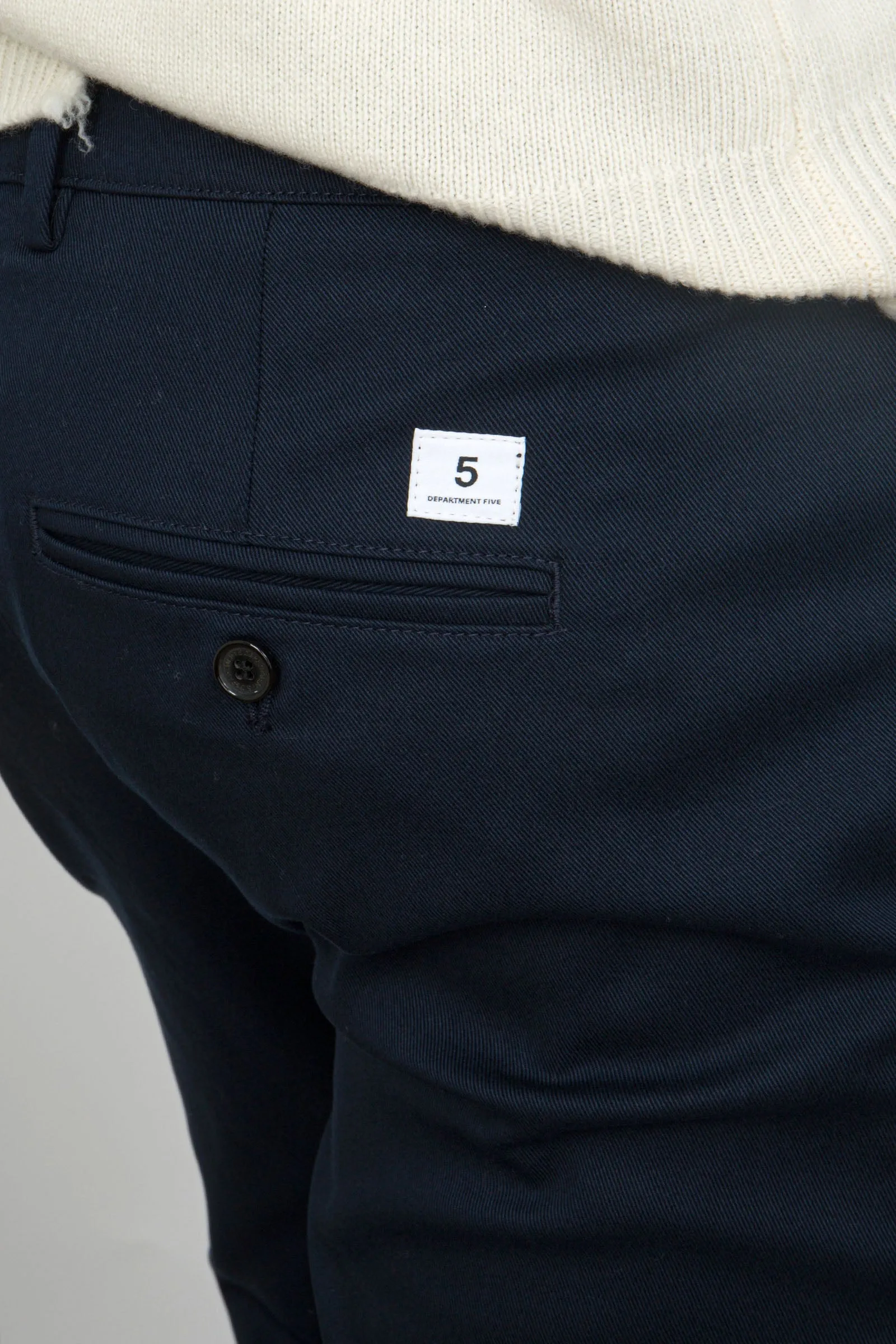 Department Five Pantalone Mike Blu Navy Uomo