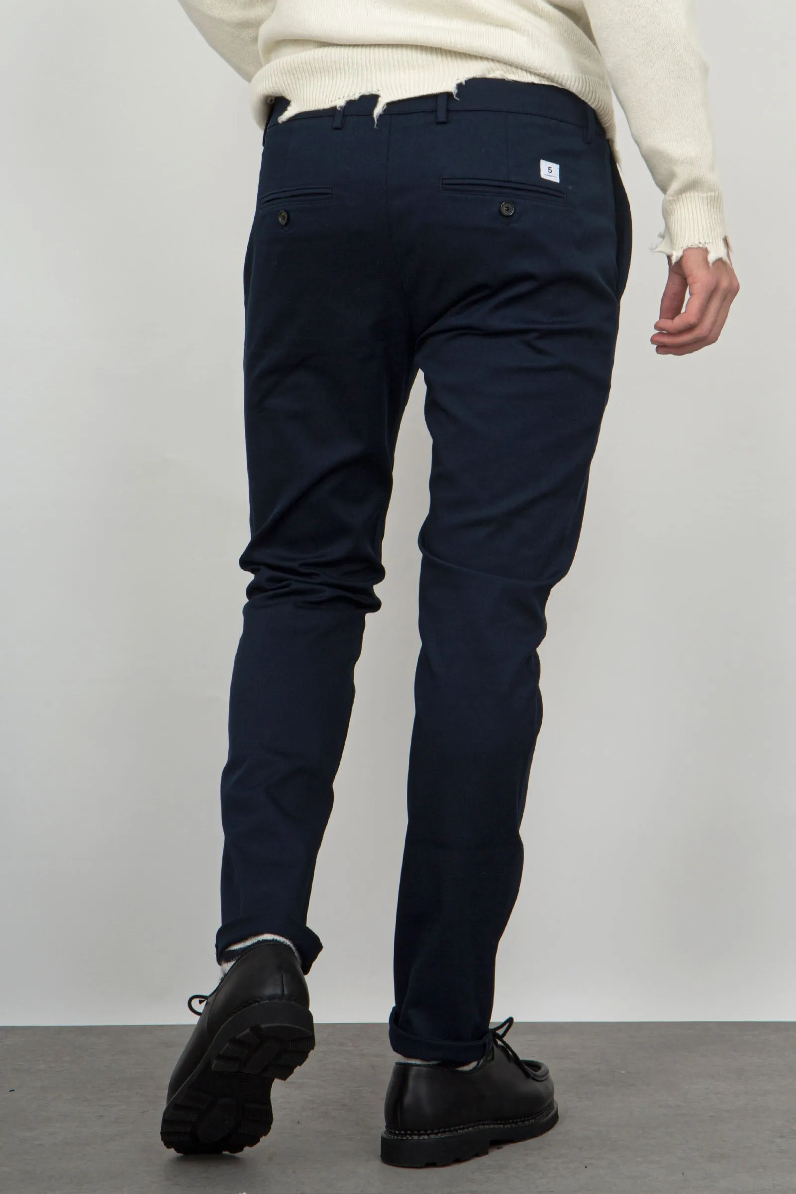 Department Five Pantalone Mike Blu Navy Uomo