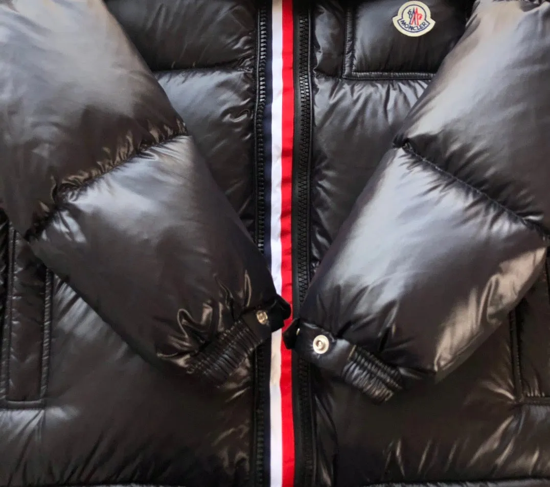 Down Jacket Middle Stripe