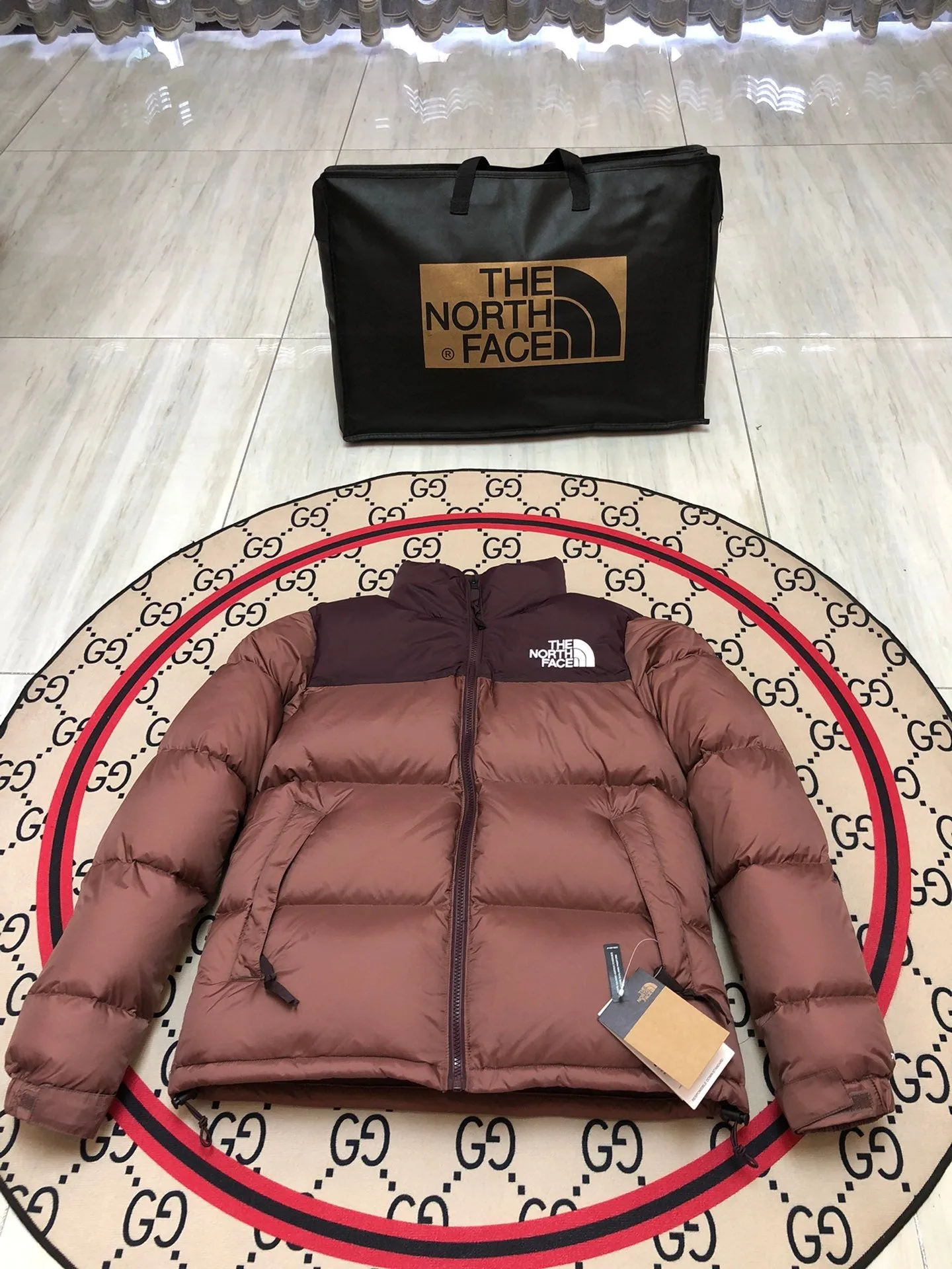 Down Jacket Red Wine