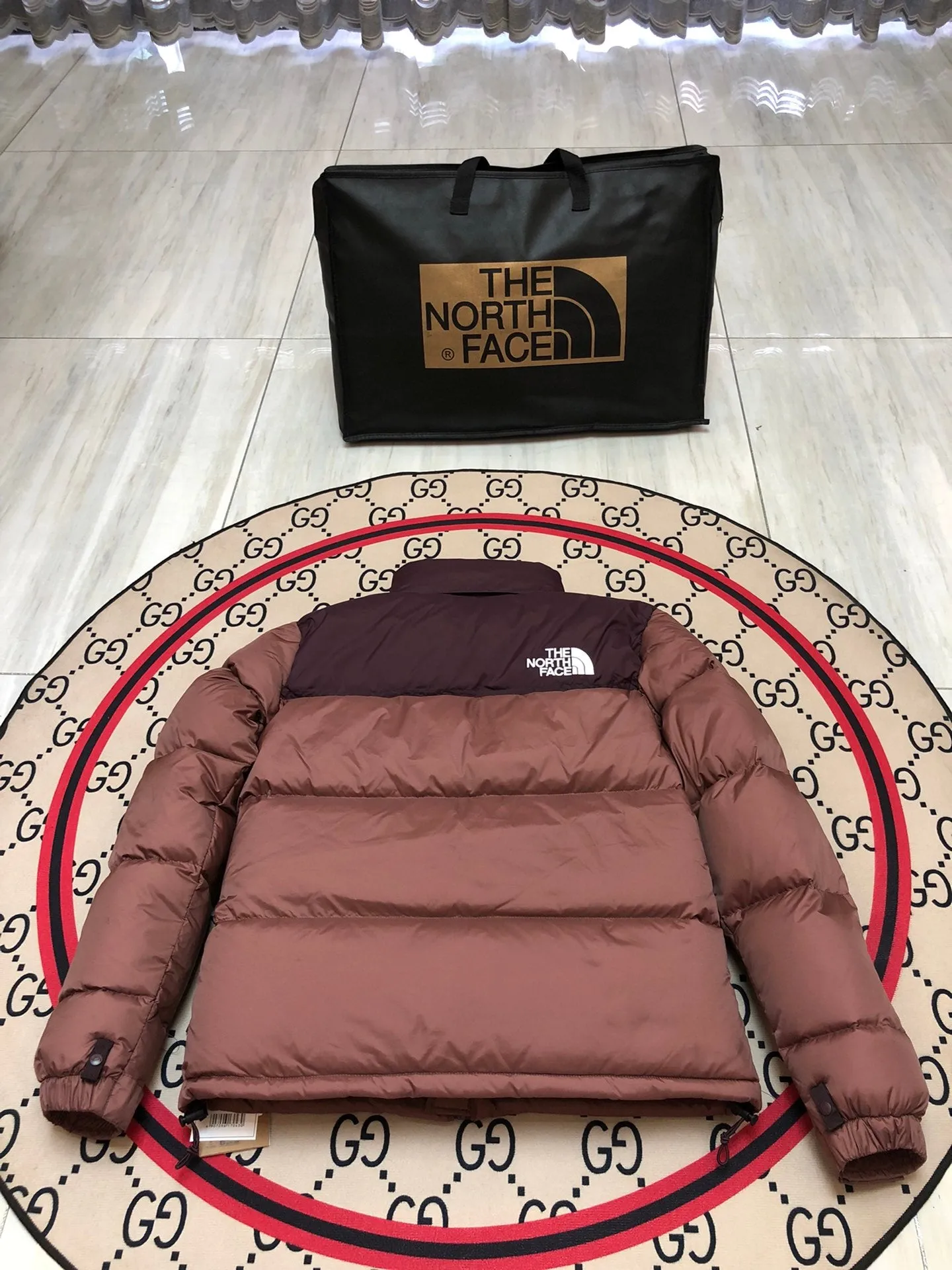 Down Jacket Red Wine