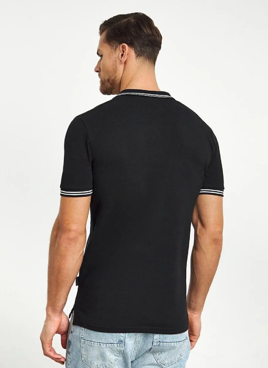 Ellesse Rooks Polo Shirt Black