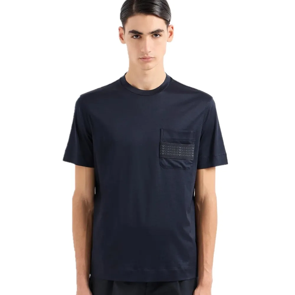 Emporio Armani Rubberised Logo T-Shirt