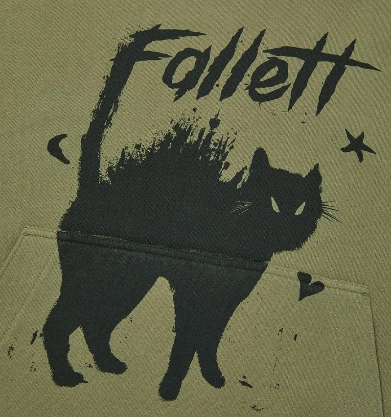 Fallett  |Heart Star Unisex Street Style Long Sleeves Plain