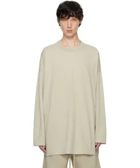 Fear of God Gray Cotton Long Sleeve T-shirt