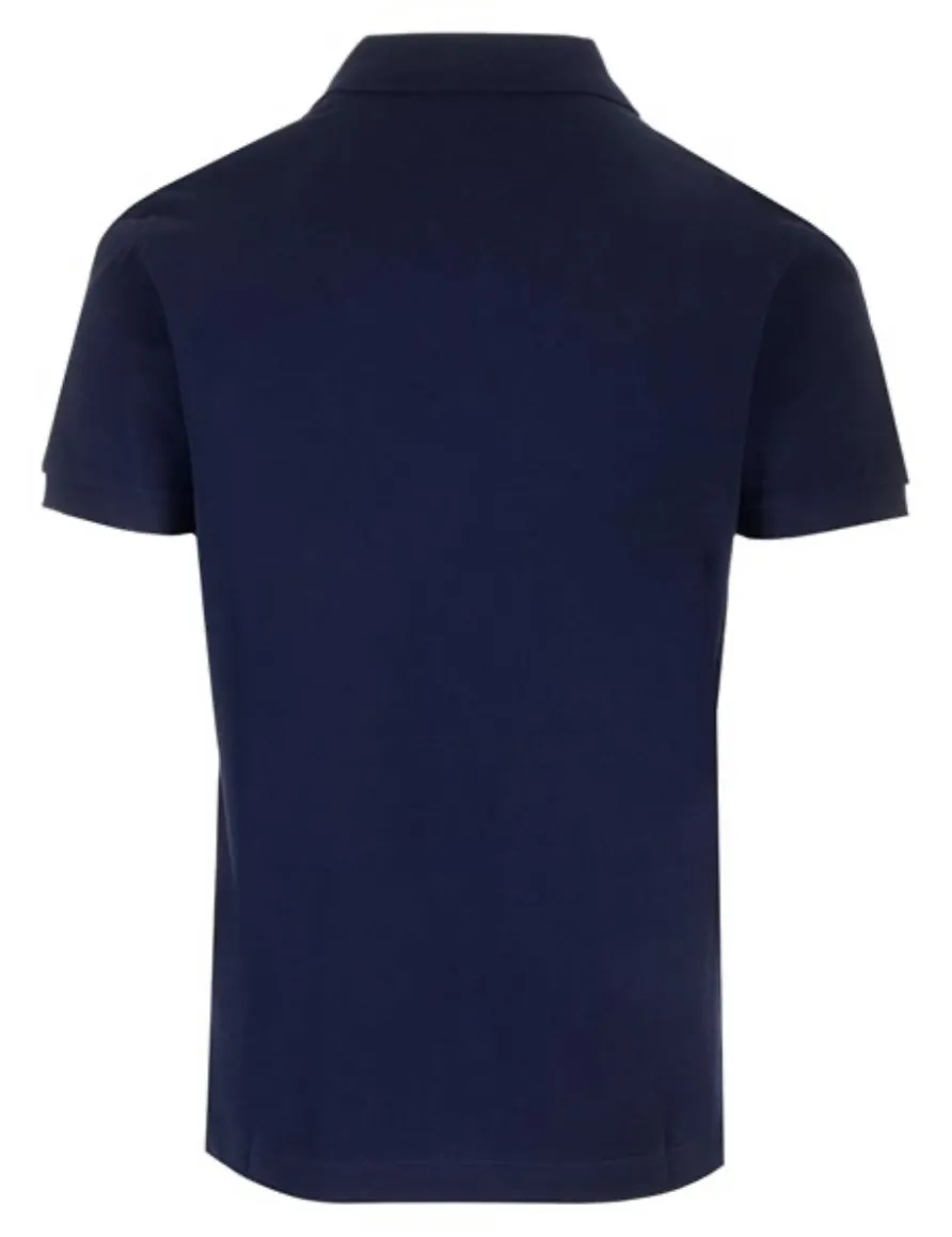 FENDI  |Plain Cotton Short Sleeves Logo Luxury Polos