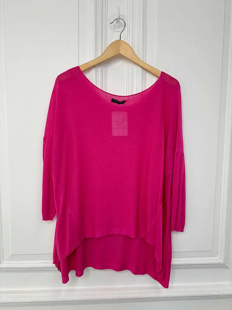 Fine Knit - Hot Pink