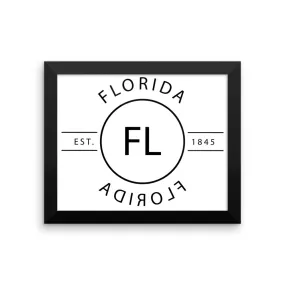 Florida - Framed Print - Reflections