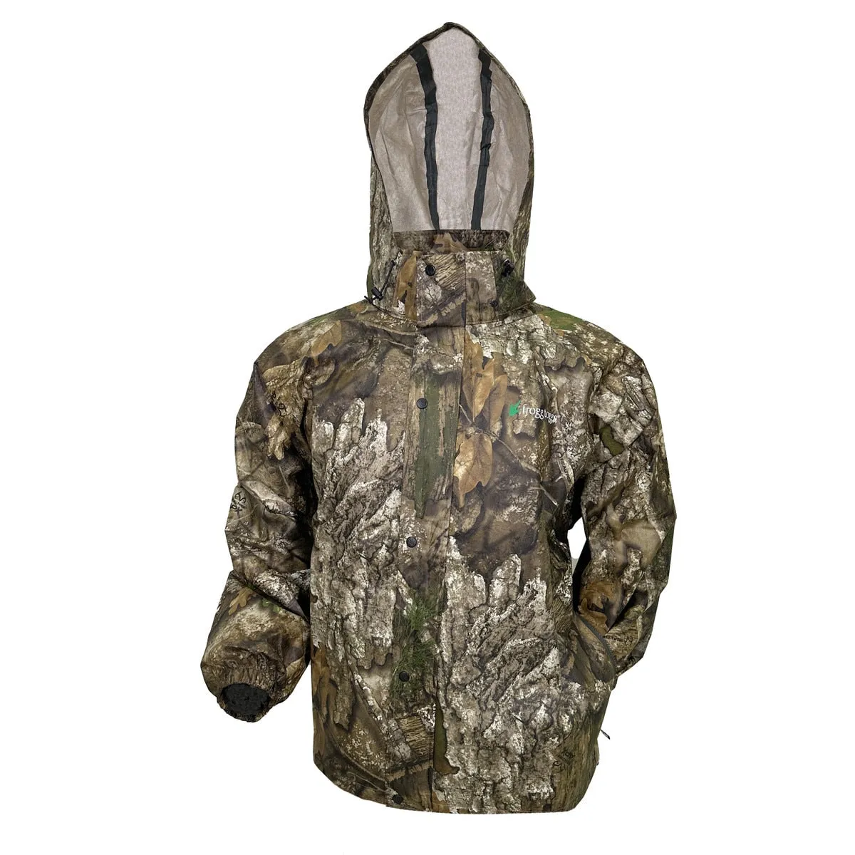 Frogg Toggs Mens Realtree APX Pro Action Hooded Waterproof Jacket