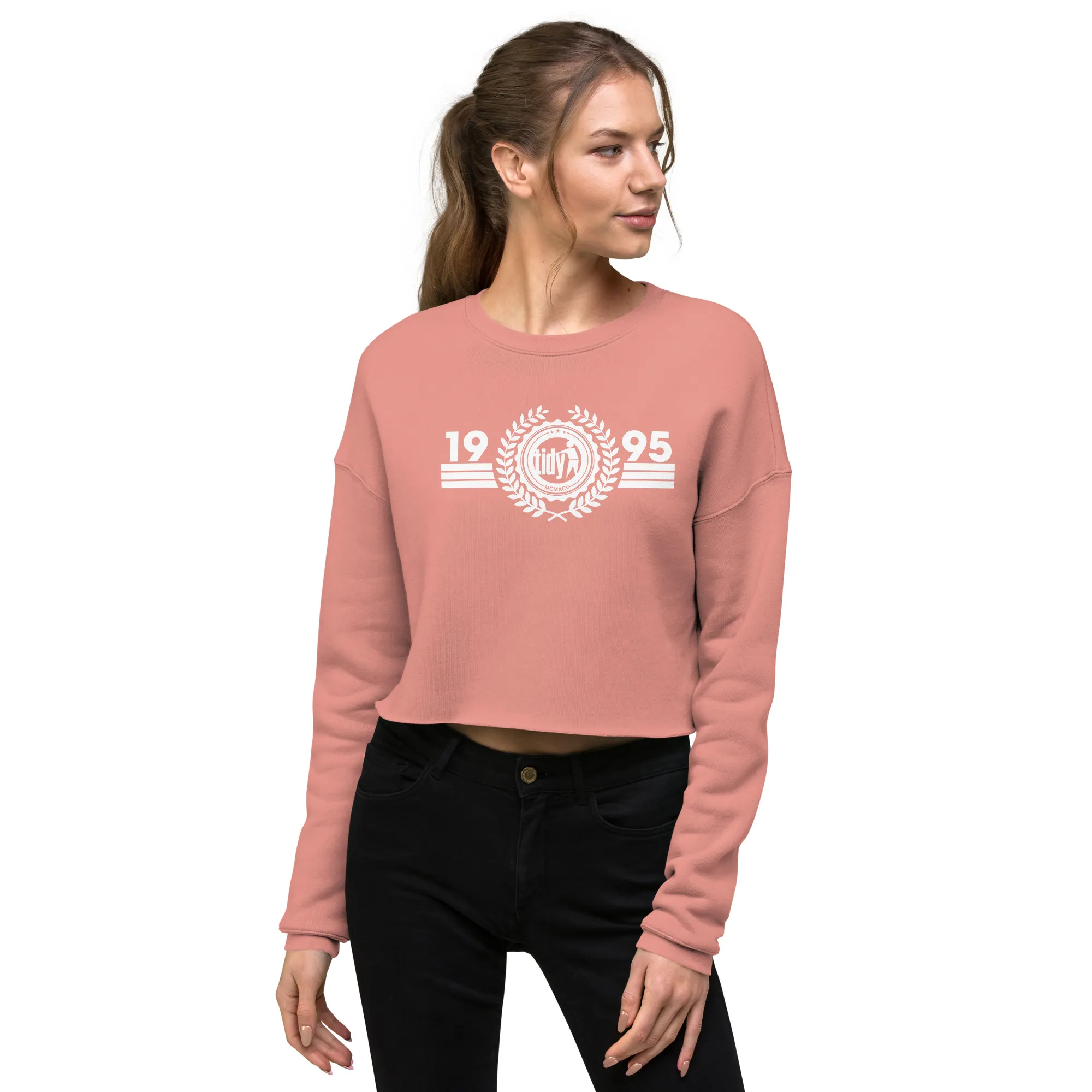 Girls Tidy Laurel 95 Crop Sweatshirt