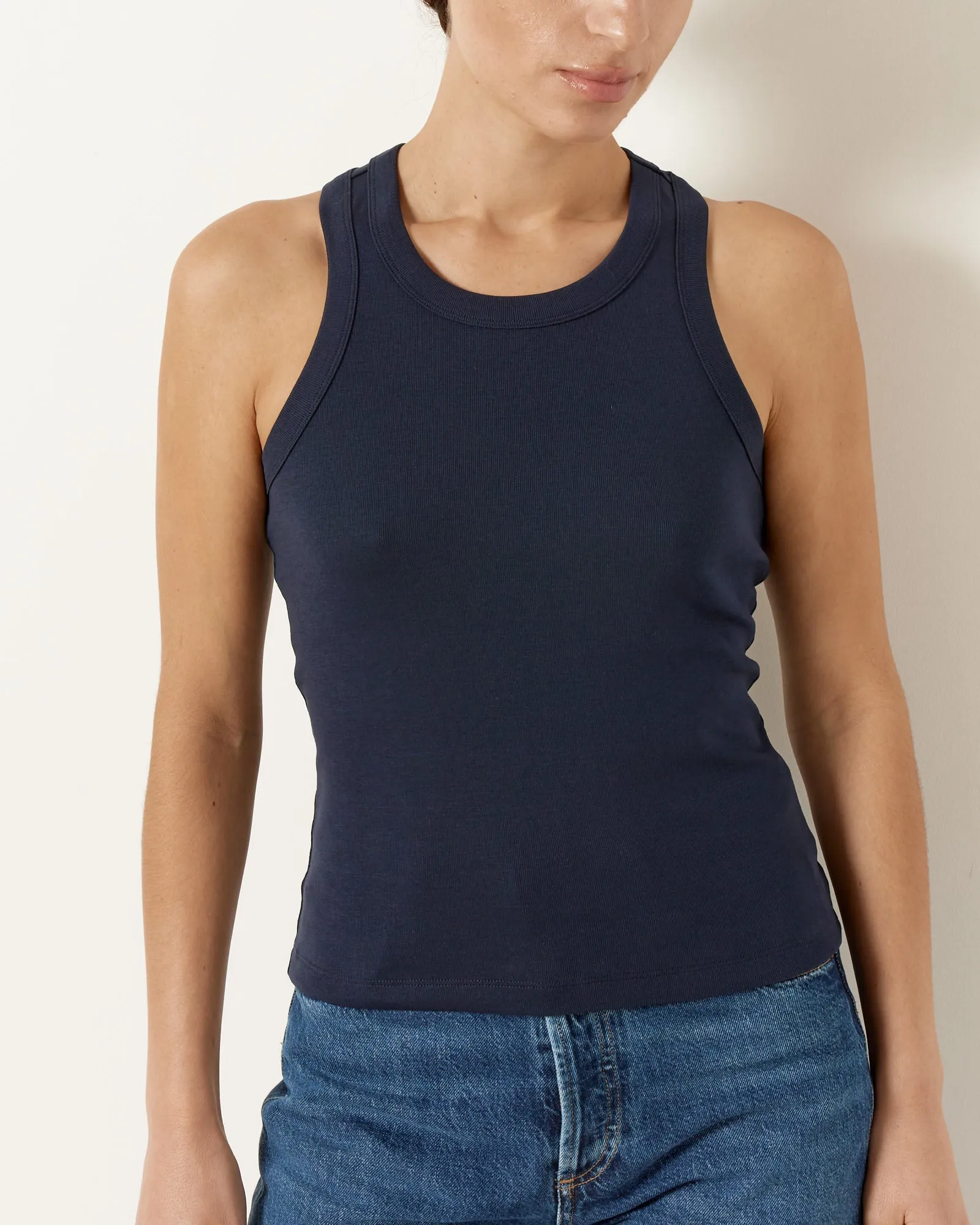 Hannah Tank in Navy