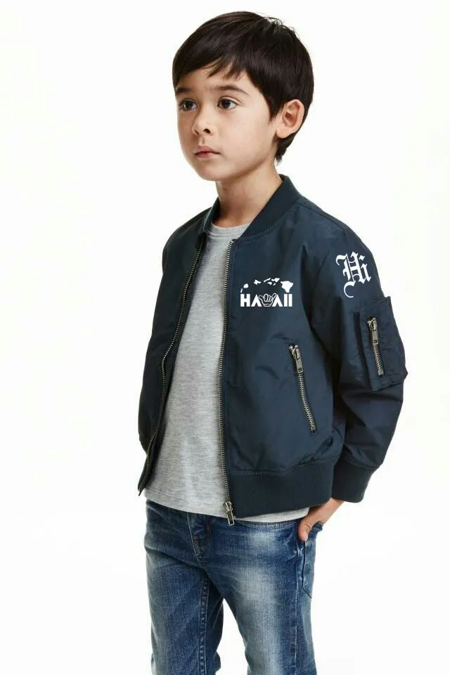 Hawaii Shaka Kids Bomber Jackets