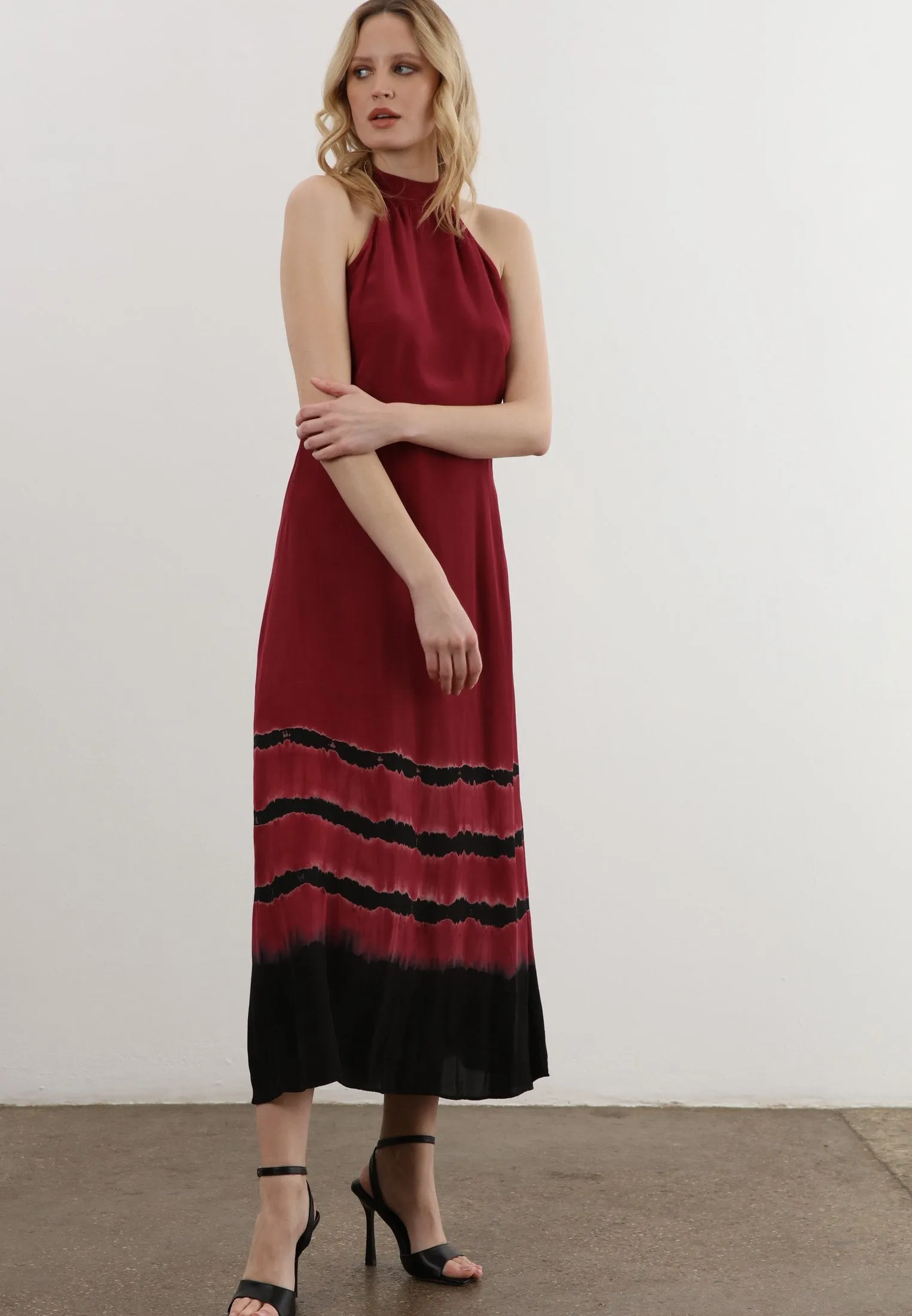 HIDDEN DRESS RUMBA RED & BLACK